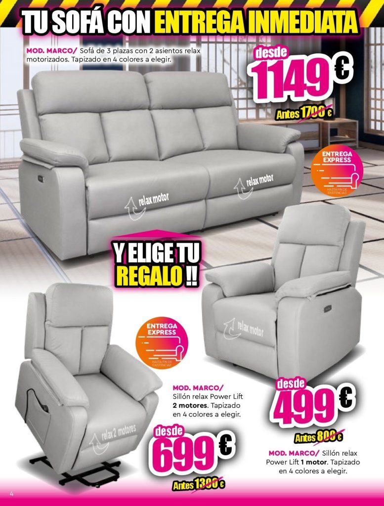 ofertas verano sofas butacas y colchones